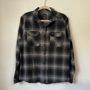 RVCA Plaid Button Down Shirt